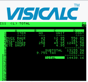 This Week In  #IT History

VisiCalc Unveiled!

- Daniel Bricklin &amp; Programmer Robert Frankston give the first demonstration of VisiCalc, the original spreadsheet software.

#technology #tech  #business #technews #science #android #software #KenyaVsUganda #BitcoinCrash #Bitcoin