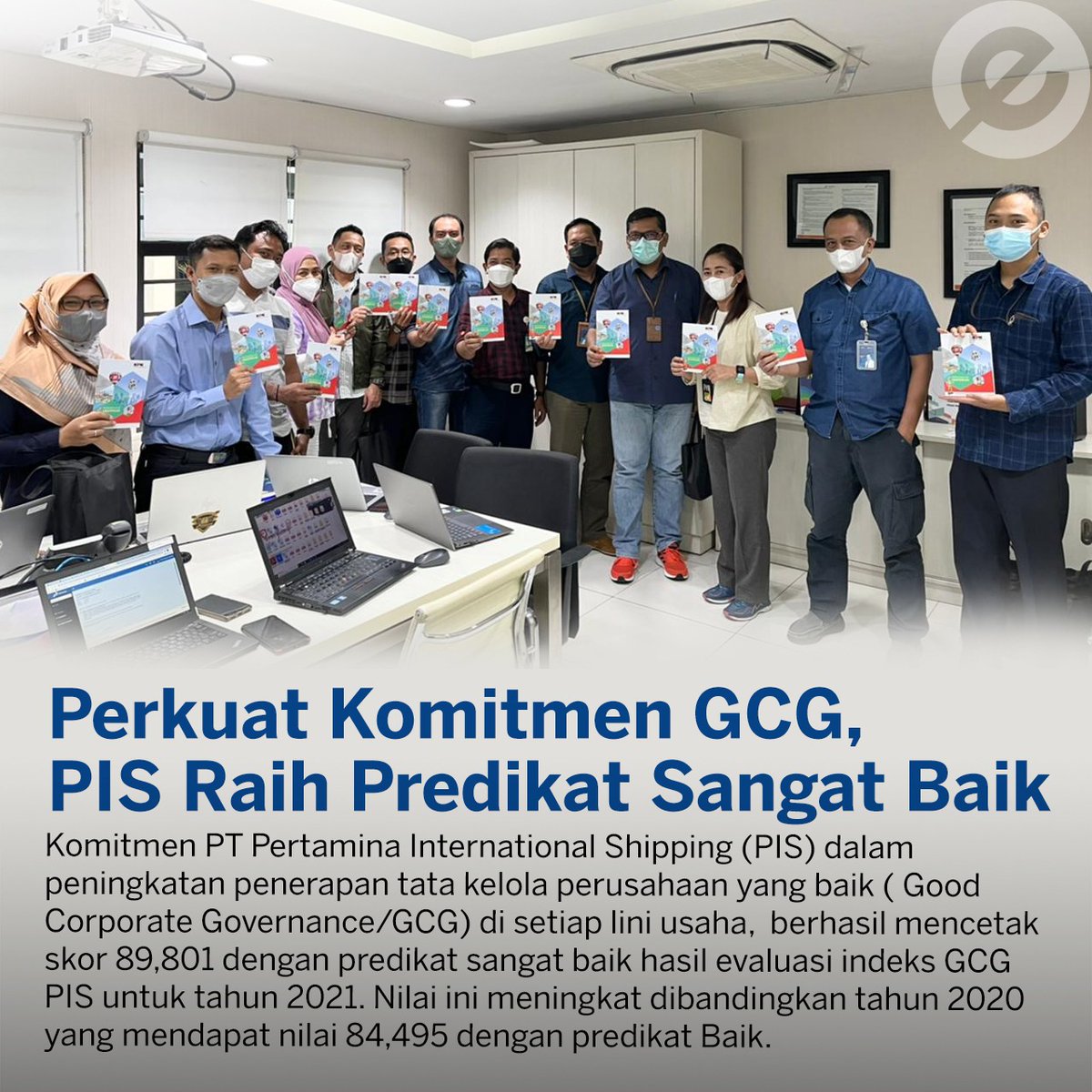 Perkuat komitmen GCG, Pertamina International Shipping raih prediket sangat baik.
<a href="/pertamina/">PERTAMINA</a>
@KemenBUMN
#Pertamina
#EnergyToday
#EnergyTodayID