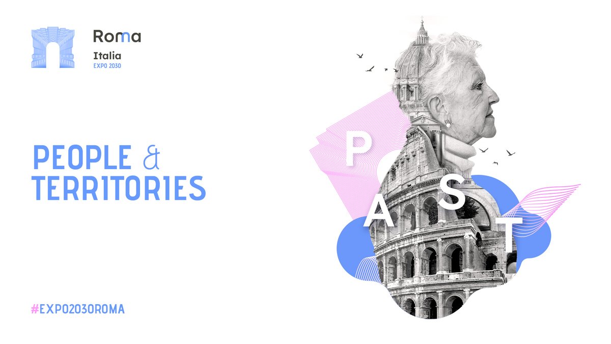People &amp; Territories, Expo 2030 <a href="/roma/">Roma</a> theme's, combines thousands of years of history, culture and traditions.

Starting from the past, we can build together a sustainable world, that will host us and the future generations.

#Expo2030Roma #CantWaitForExpo2030Roma