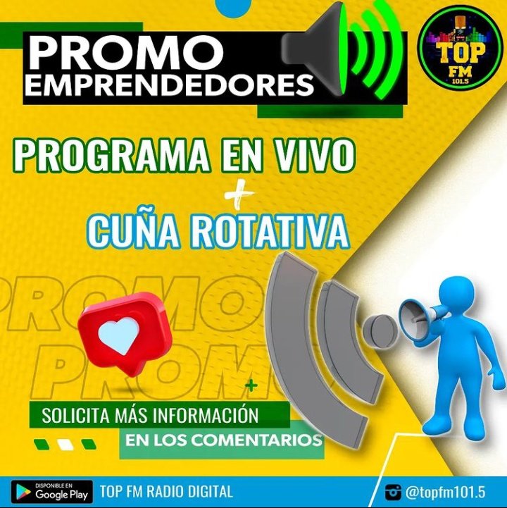 inalámbrico Crueldad evolución TOP FM (@TOPFM1015) / Twitter