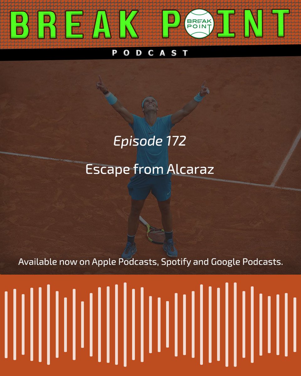 BreakPointPod's tweet photo. π PODCAST | We chat through the action from Madrid & #IBI22, #Wimbledon controversy, Benoit & heaps more!
LISTEN / SUBSCRIBE:
Apple: https://t.co/1jQwlamWz7
Spotify: https://t.co/mzDbzWcrC7
Google: https://t.co/nNiSQk40S6
#BreakPointPod #Tennis https://t.co/2yMbwTTkIg