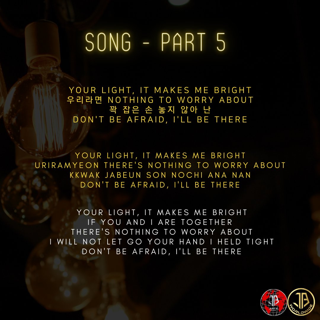 JustBGlobal's tweet image. Please indicate in the file name which part is the recording for. eg. "PART_2_(LIM_JIMIN)-MyName-MyCountry.mp3" 

Email your recordings to:
just.b.lights.on@gmail.com

with subject: 
LIGHTS ON COVER AUDIO - your nickname - country

by 2022.05.31 23:59 KST the latest❣️