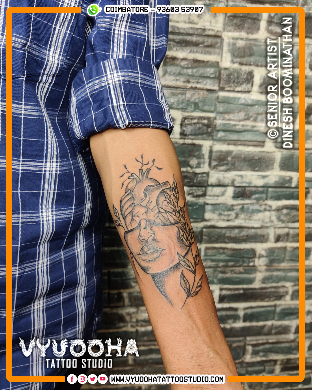 Best tattoo studio in coimbatore customize tattooBook your appointment   9360353907 short tattoo  YouTube