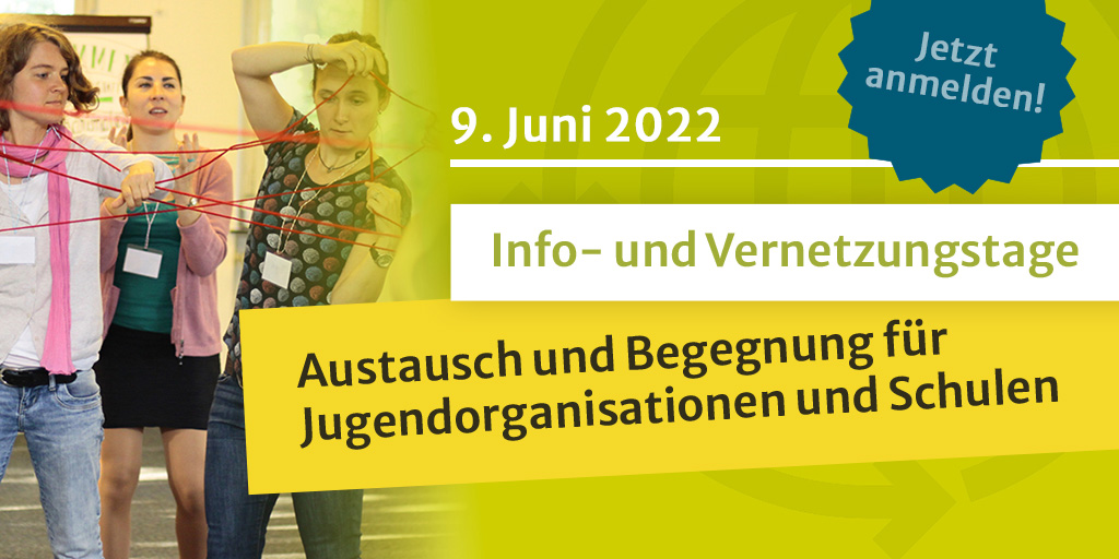 Die Internationale Jugendarbeit lädt nach Bremen! 

Erhaltet Infos zum Jugend-, Schul- und Fachkräfteaustausch mit Frankreich, Griechenland, Israel, Polen, Tschechien, Türkei &amp; erfahrt, was aktuell im deutsch-russischen #Jugendaustausch noch möglich ist!
✋dfjw.org/ausschreibunge…