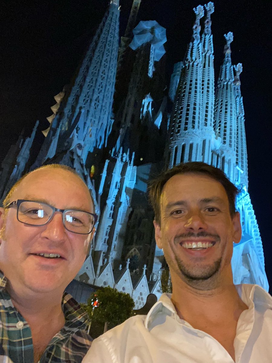 public_i's tweet photo. Taking in the sights after a long and interesting day at #ISE2022 #SagradaFamilia https://t.co/eM2z7RJDKd