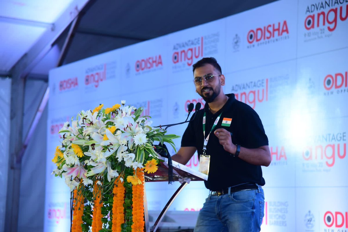 startup_odisha's tweet photo. Startup Odisha recognised Startup @green_ovations pitching their products/services at the #AdvantageAngul platform on 10th May 22. https://t.co/kIPFZGC7Os