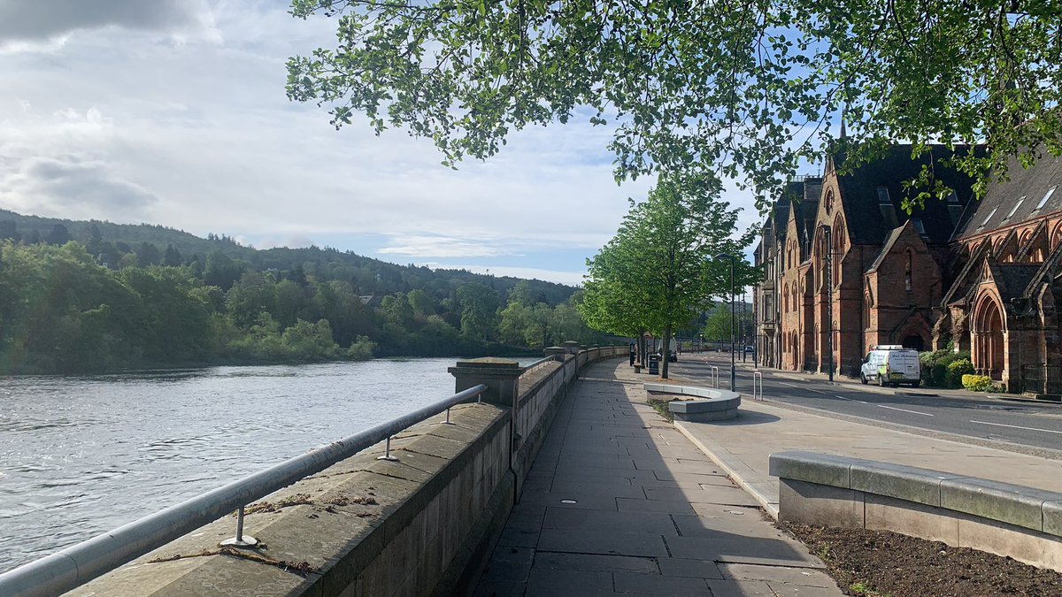 jlrh90's tweet photo. Not a bad morning to be in Perth for the Scottish Young Planners Conference!  #SYPC22 https://t.co/0WwRS10UMf