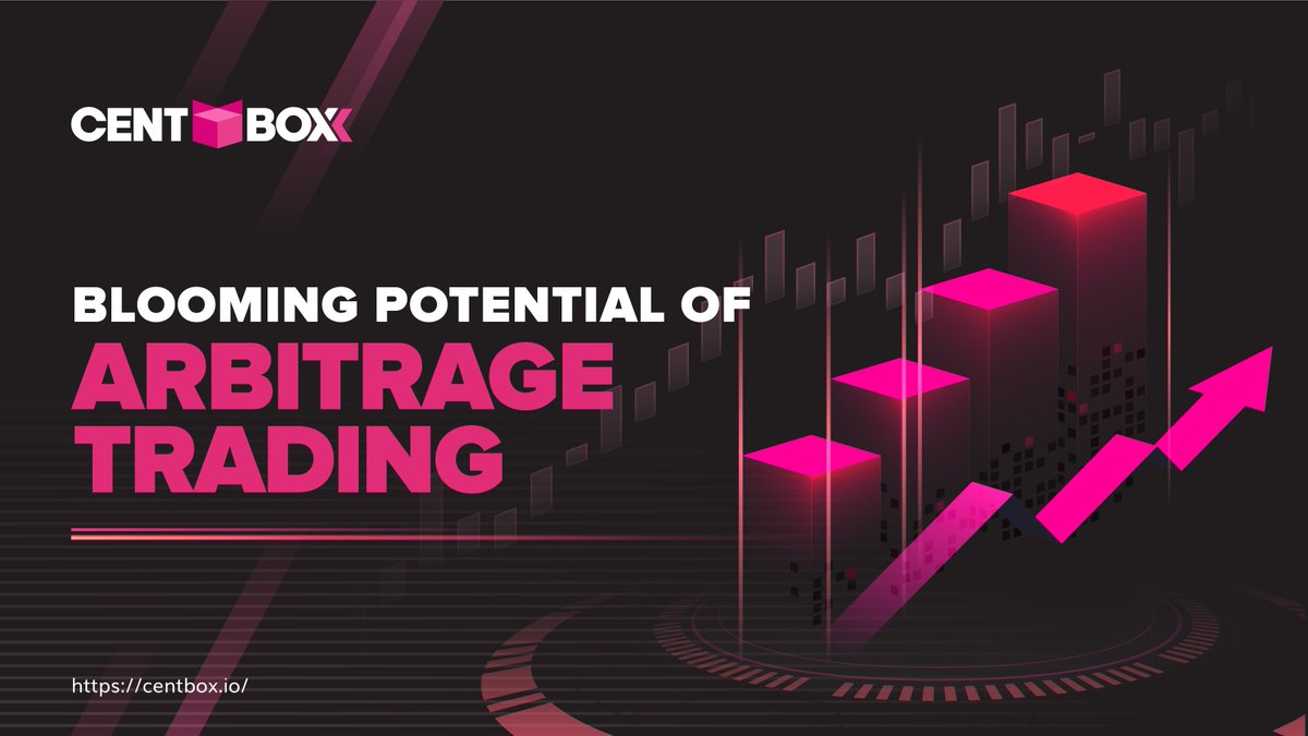 centchain's tweet photo. Thanks to high volatility compared to other financial markets, there are far more opportunities for arbitrage traders to find profitable price deviations, leading to the blooming potential of arbitrage in CEX &amp; DEX. 

#centbox #defitrading #centchain #centpay #polkadot #DeFi https://t.co/1sfHF0JRBV