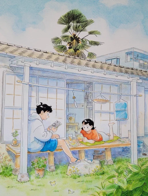 📚お知らせ📚
5月17日(火)発売のBRUTUSのマンガ特集ムック「合本・マンガが好きで好きで好きでたまらない」の表紙を『ひらやすみ』のキャラで描き下ろしました。とても光栄です!!
本文では田中真琴さんが『ひらやすみ』について語ってくださってます🐈
是非買って～
https://t.co/7gIdWleQfG 