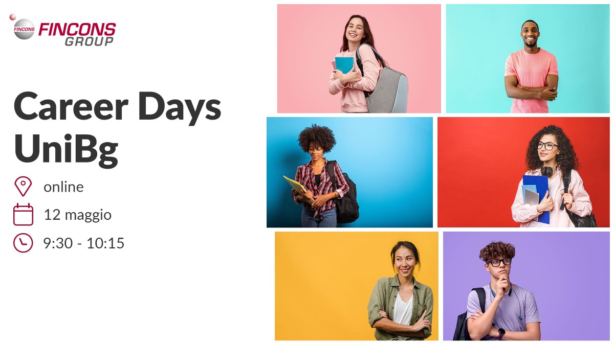 Oggi siamo ai Career Days dell'Università degli Studi di Bergamo per presentare la nostra realtà internazionale e le opportunità di crescita professionale all'interno del Gruppo. Ti aspettiamo! #Career #lavoro