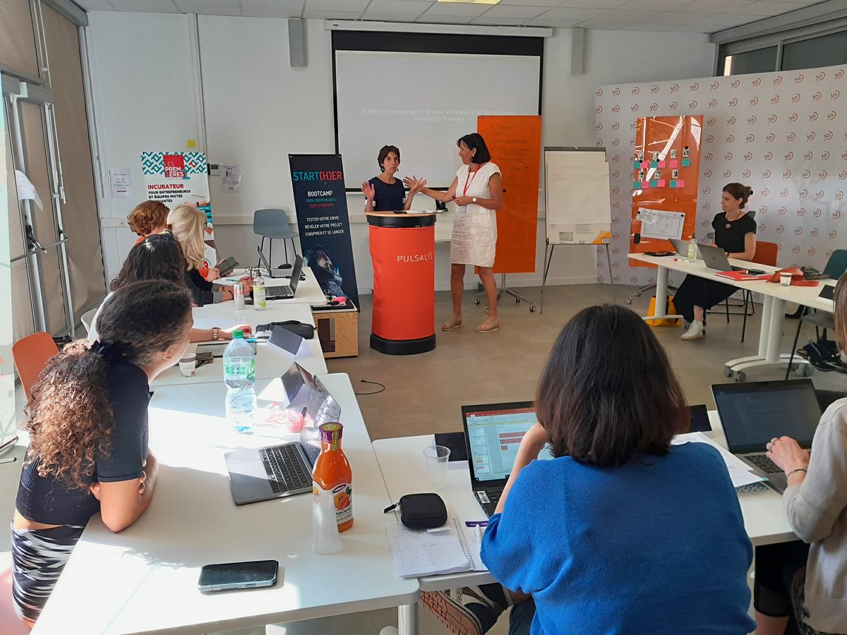 PULSALYS (@pulsalys) on Twitter photo 🚀Hier se déroulait la 3ème et dernière journée de notre programme #StartHer avec <a href="/LesPremieresARA/">Les Premières AURA</a> : le bootcamp pour les chercheuses 👩🔬 de <a href="/UniversiteLyon/">Université de Lyon</a> qui initient un projet de startup sur la base de leurs travaux de recherche avec l'intervention de <a href="/Sophiebrac/">Brac Sophie</a> #Healshape 🚀Hier se déroulait la 3ème et dernière journée de notre programme #StartHer avec <a href="/LesPremieresARA/">Les Premières AURA</a> : le bootcamp pour les chercheuses 👩🔬 de <a href="/UniversiteLyon/">Université de Lyon</a> qui initient un projet de startup sur la base de leurs travaux de recherche avec l'intervention de <a href="/Sophiebrac/">Brac Sophie</a> #Healshape