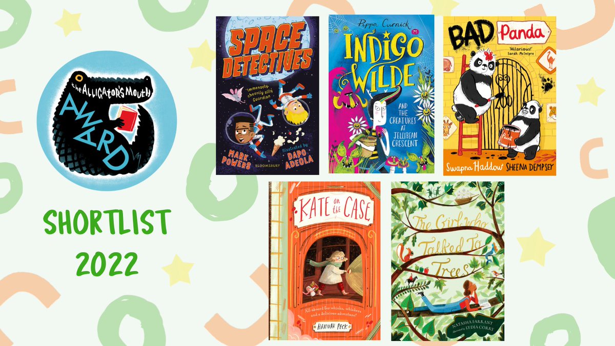 We are thrilled to announce the #AlligatorsAward 2022 shortlist, in partnership with @BrightChildrens @BrightLiterary and @Gardners. Congratulations to all the authors, illustrators and publishers! More info: thealligatorsmouth.co.uk/award