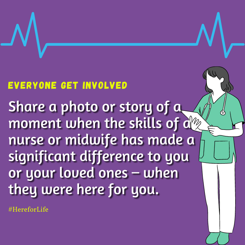 MearnsPike's tweet photo. Share all your nursing stories with the hashtag #HereForLife ! https://t.co/4FZ4JooVJn