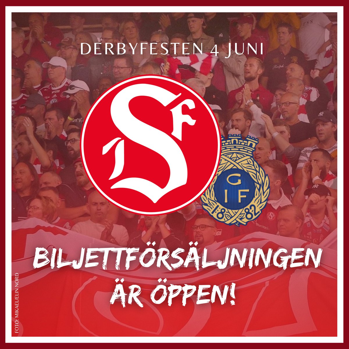 SandvikensIF's tweet photo. Biljettförsäljningen är nu öppen. Säkra din plats redan idag.

https://t.co/aoTCQUYd5s https://t.co/B7EdbKopT8