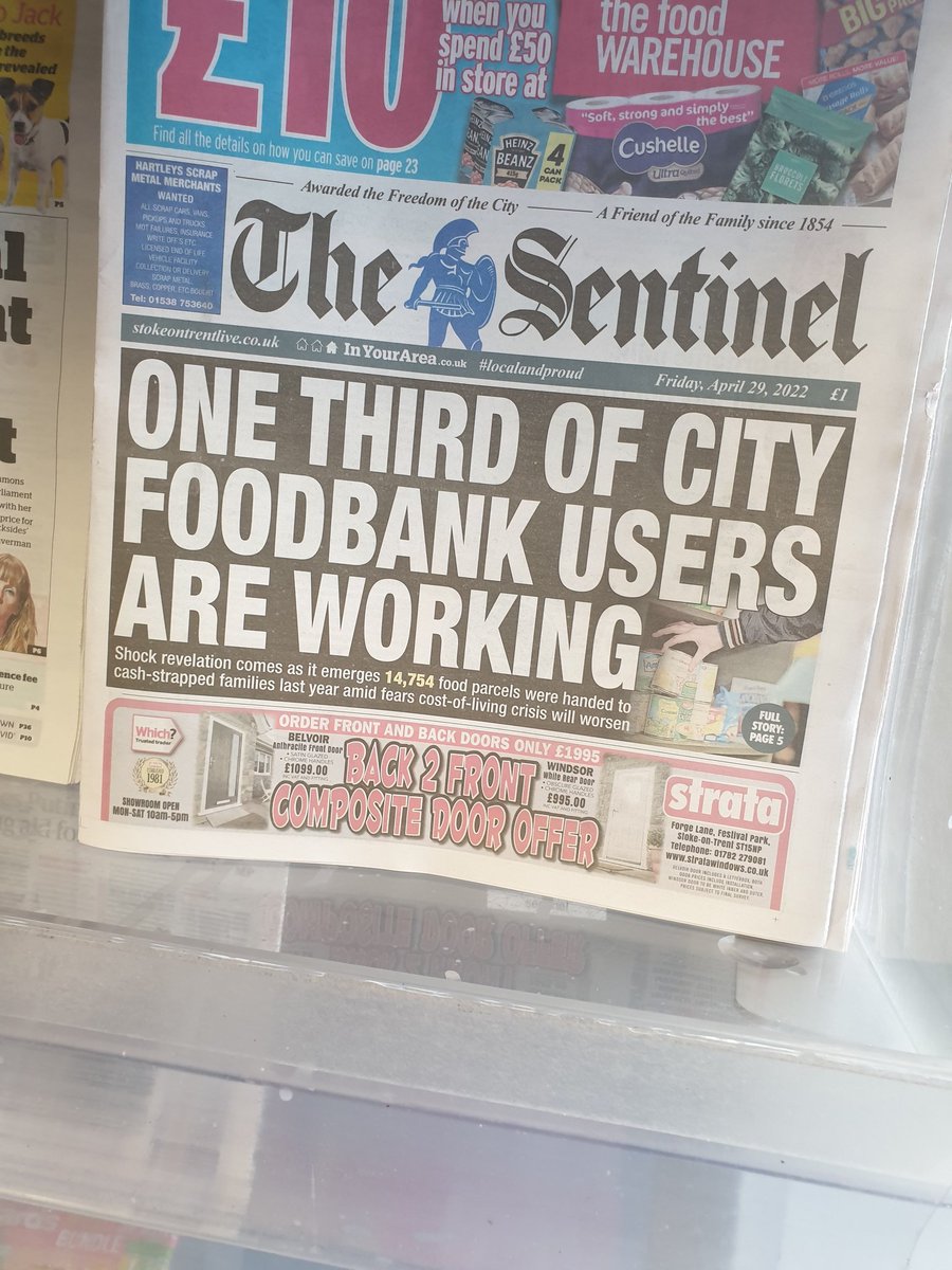 danielcflynn52's tweet photo. Dear @BorisJohnson your coming to my brilliant city today. #StokeonTrent.
Please don't just meet in a lovely room. Have a walk in our town centers. Meet some of the 57% of our children living in poverty.
In 1980 before freemarket reforms 77k worked in potteries now only 8K https://t.co/PeVkSwO1CP