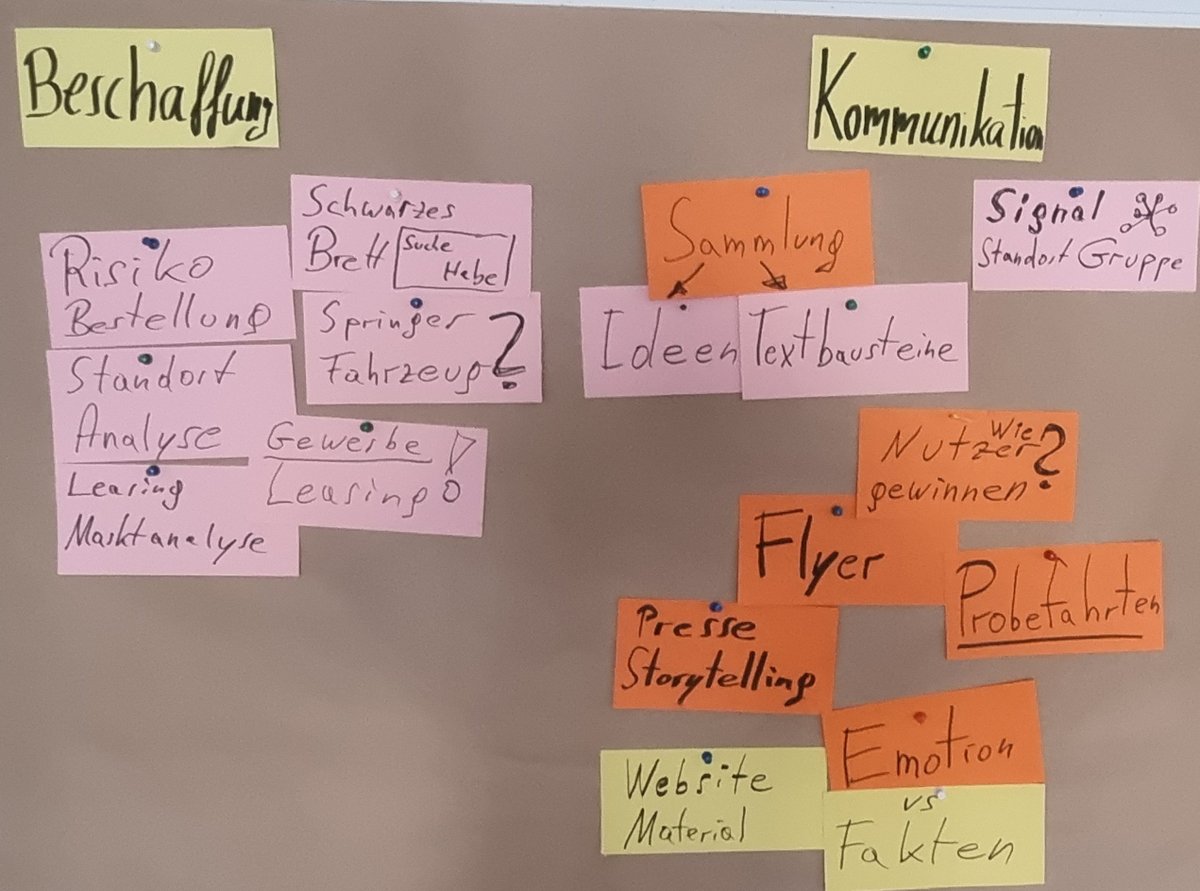 Wie können genossenschaftliche Sharing-Betreiber:innen noch besser zusammenarbeiten❓
Dazu hatten wir mit #Energiegenossenschaft|en aus ganz Deutschland einen tollen Workshop: Erfahrungen teilen und gemeinsam Strategien entwickeln – für eine bürgernahe #Verkehrswende💪