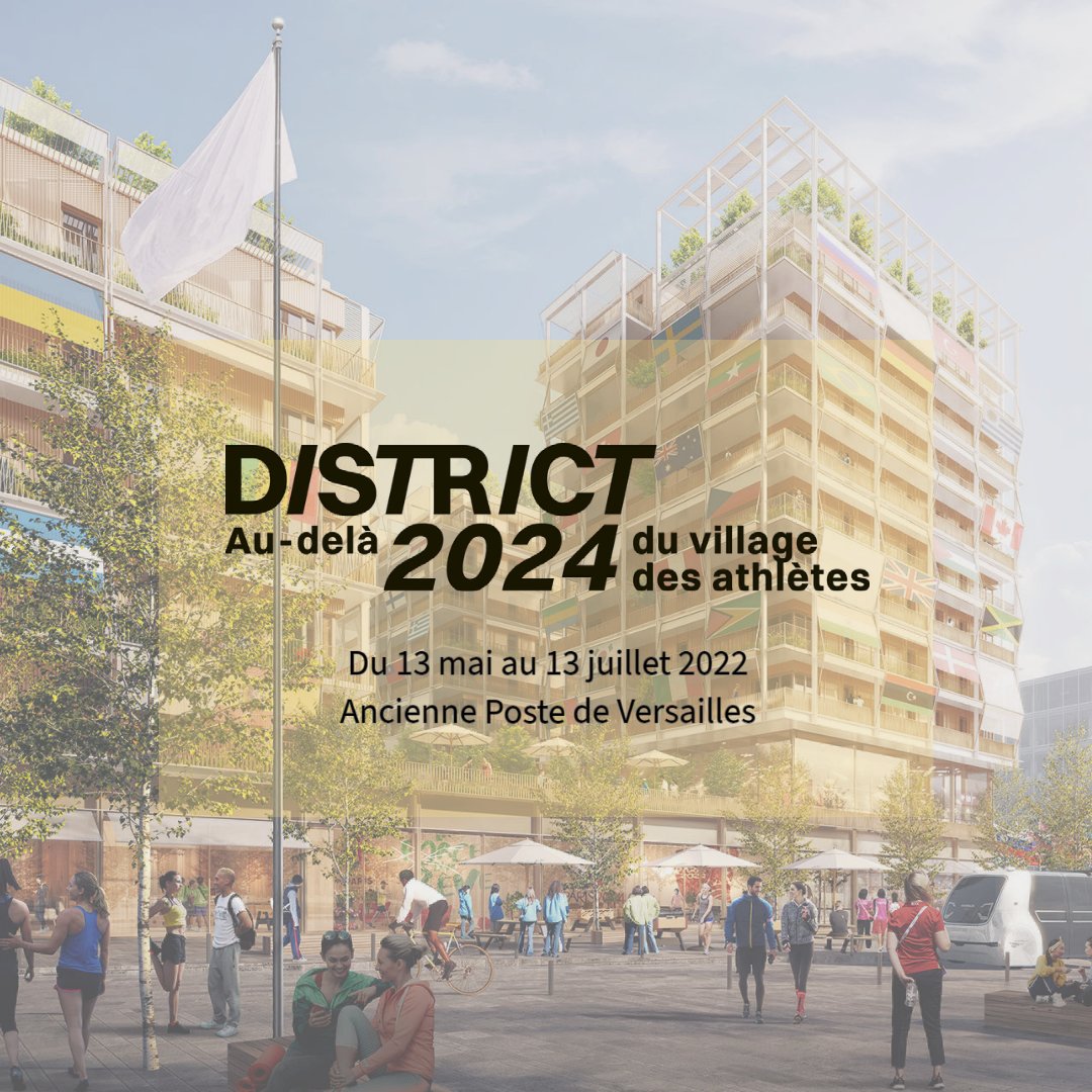 CoBe Architecture et Paysage (@cobe_archi) on Twitter photo 📣 Nous sommes très heureux de participer à l'#exposition "District 2024 : Au-delà du village des athlètes" dans le cadre de la <a href="/Bapidf/">Biennale d'architecture et de paysage - IDF</a>
L'exposition aura lieu du samedi 14 mai au 13 juillet 2022 au 1er étage de l’ancienne poste de Versailles, 3 avenue de Paris. 📣 Nous sommes très heureux de participer à l'#exposition "District 2024 : Au-delà du village des athlètes" dans le cadre de la <a href="/Bapidf/">Biennale d'architecture et de paysage - IDF</a>
L'exposition aura lieu du samedi 14 mai au 13 juillet 2022 au 1er étage de l’ancienne poste de Versailles, 3 avenue de Paris.