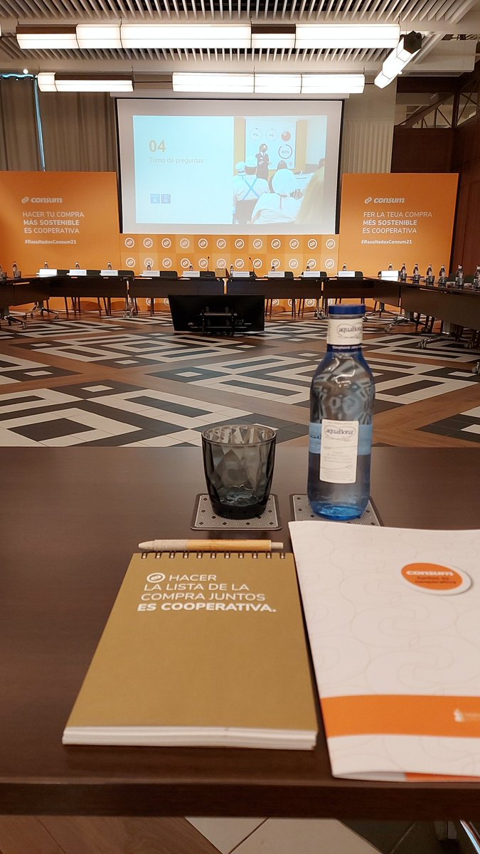 TeresaBayarri's tweet photo. Todo preparado 🙌🏼🙌🏼 #ResultadosConsum2021 https://t.co/tLRos1UAmi