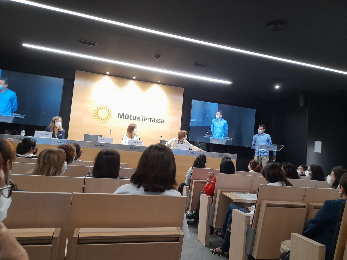 Presència d' Atenció Primària al XXVII Premi Infermeria MutuaTerrassa <a href="/InfermeriaMT/">InfermeriaMT</a> #DiaMundialinfermeria #Lideratgeinfermer