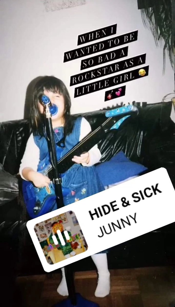 frvryngmusic's tweet photo. Oh you got me saying
I wish I could be never alone...🎸

#JunniverseSelcaDay #HIDEandSICK https://t.co/B8NMgZjPU8