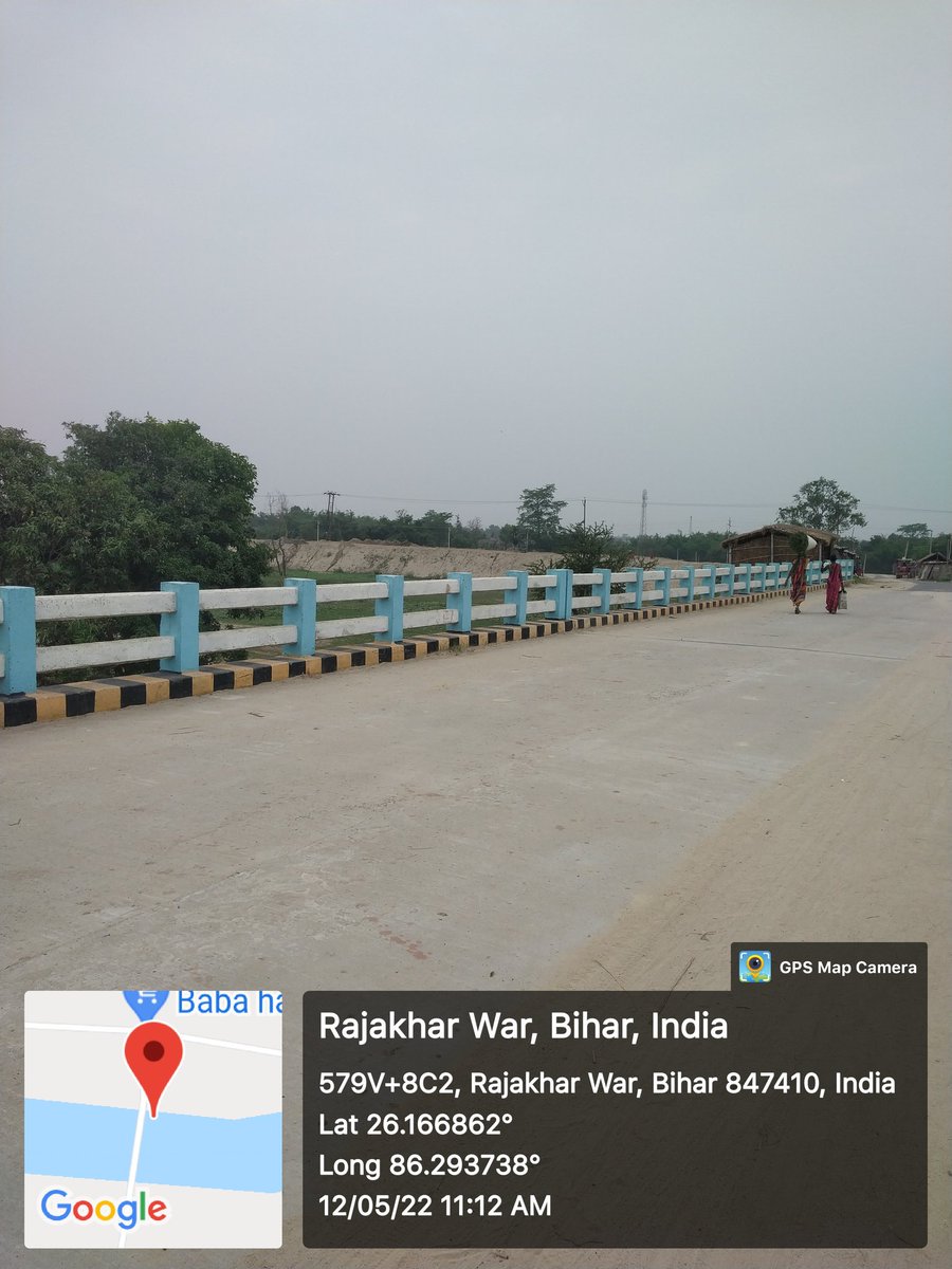 Kbpanchayat's tweet photo. #FloodProtectionWork
बाढ़ से सुरक्षा की तैयारियों।
Embarkment on Kamla Balan both bank at #Sutaria_Ghat_Bridge. Comendable work by @WRD_Bihar https://t.co/j6kie1J7CE