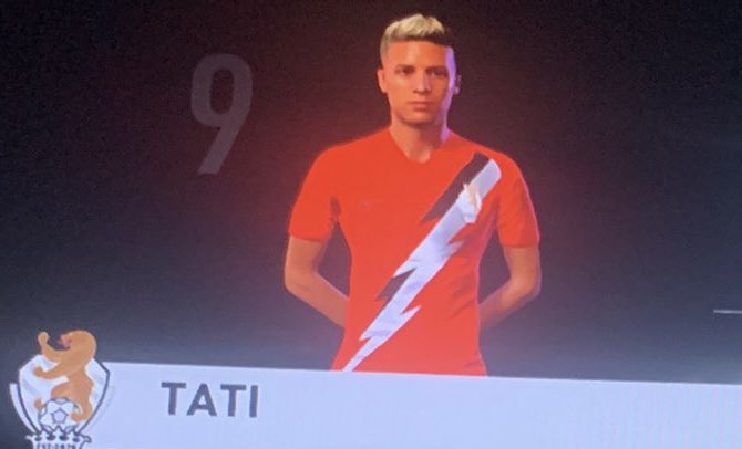 PybLeverkusen's tweet photo. Nueva incorporación al pyb,os presentamos a el killer:
Bienvenido tatinho jr🔫🇧🇷 https://t.co/Td81n7X3Lz
