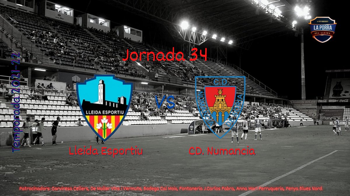 laporradelpep's tweet photo. La porra del Lleida Esportiu by @pepbodeguer

Jornada 3️⃣4️⃣

@SalvarLleidaEsp - @cdnumancia

Per participar: mireu tuit fixat al perfil

PREMIS: tuit 26 Juliol 2021

Obro porra. . . .

@LuisPereiraBarr @javaloyesv https://t.co/95eN2N6jHP