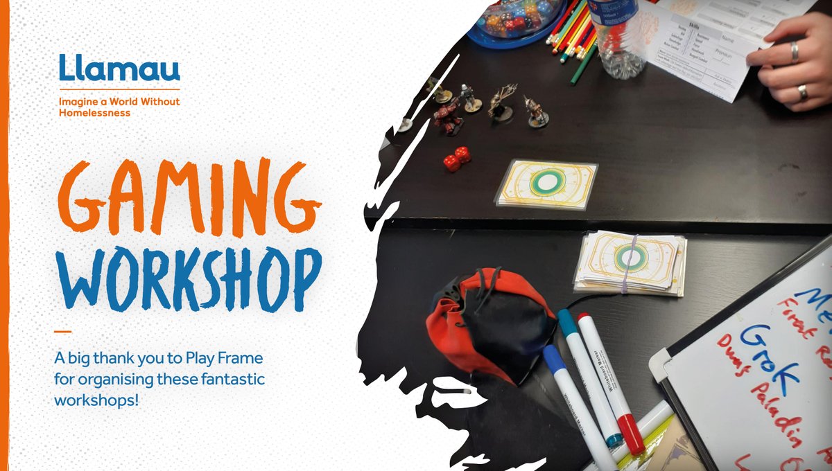 LlamauUK's tweet photo. Table top gaming hosted by @theCentre Huge thanks to Play Frame for organising! These workshops are designed to encourage team work, communication and problem solving! #stepinto #gamingworkshop https://t.co/lKtDXUIOYA
