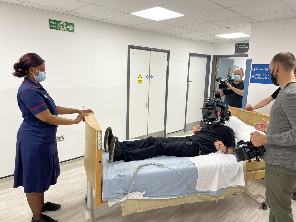 Was a great day making this film with <a href="/theRCN/">The RCN</a> featuring <a href="/OxleasNHS/">Oxleas NHS</a> nurses for #NursesDay ❤️#NHSComms #BestOfNursing