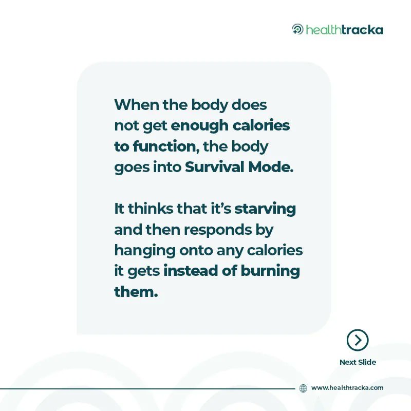 healthtracka's tweet photo. Your body requires food to boost its metabolism. Don't skip your meals for optimal health.
#HealthtrackaIsOne #diet #metabolism #obesity #weightgain #fitness #food #healthydiet https://t.co/eiDZxlAkOZ