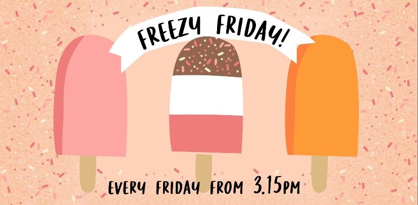OjsTogether's tweet photo. Freezy Friday starts tomorrow. We look forward to seeing you there. All items £1.00. Thank you for your support. https://t.co/urmX0azOnR