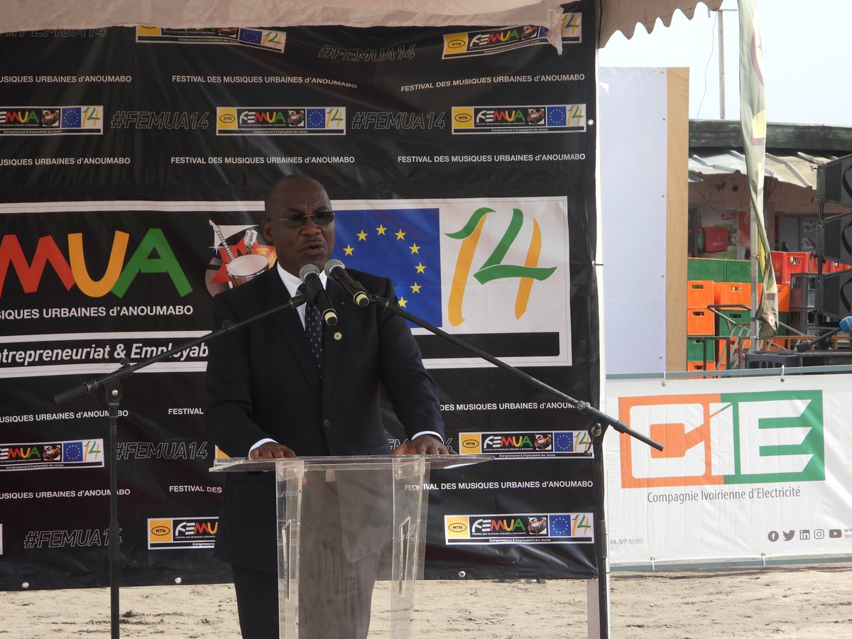 CIEofficiel's tweet photo. Du 10 au 15 mai 2022, nous sommes avec vous pour la 14ème édition du FEMUA. 
Cette année encore nous allons contribuer à la promotion de la culture musicale africaine et à l’épanouissement de la population

#FEMUA2022 #Cieavoscotes  #Cietoutenotreenergie https://t.co/c22wTpyOIk