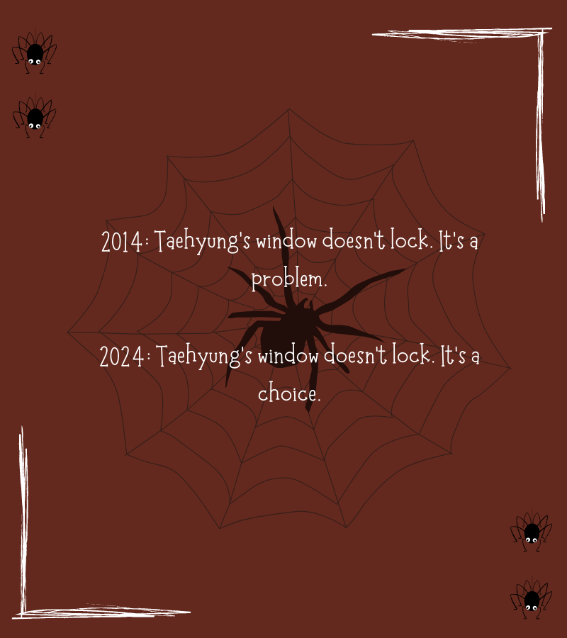 🕷️ DNA (None of this is a coincidence) by <a href="/kicksomeacid/">ksa 🤪</a> 🕷️ 

🕸️ Explicit 🔞
🕸️ Creator Chose Not To Use Archive Warnings
🕸️ Alternate Universe - High School, Jungkook as Spider-Man, Scientist Taehyung, Angst &amp; Hurt/Comfort, Mutual Pining, minor sope

➲ ao3.org/works/38922264…