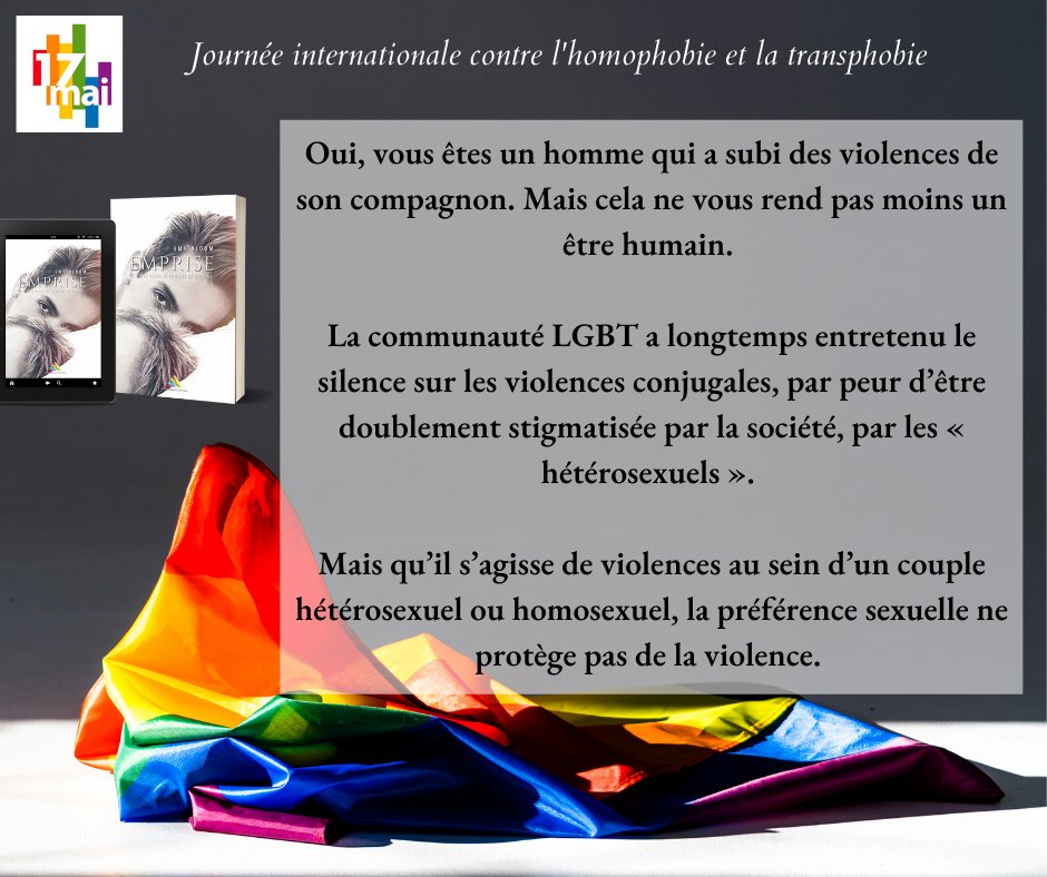 EmyBloomhr's tweet photo. #17mai
Être gay, c’est avant tout des stigmatisations, et les conséquences sont dramatiques. Nous aussi, nous pouvons tomber dans l’emprise de notre conjoint. Cela ne fait pas de nous des sous-hommes mais des victimes qui ont besoin d’aide. 𝑅𝑎𝑝ℎ𝑎𝑒̈𝑙, 𝐸𝑚𝑝𝑟𝑖𝑠𝑒
#StopVC https://t.co/qr8IFMaenC