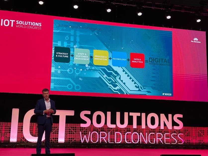 Sbash999's tweet photo. Digital transformation is an essential part of corporate strategy - I had the opportunity to discuss the @Buhler_Group journey at the IOT Solutions World Congress @IOTSWC  this week in Barcelona.

Digital is a key enabler for customer success
#DigitalTransformation #IOTSWC22 https://t.co/GbApQpDfFI