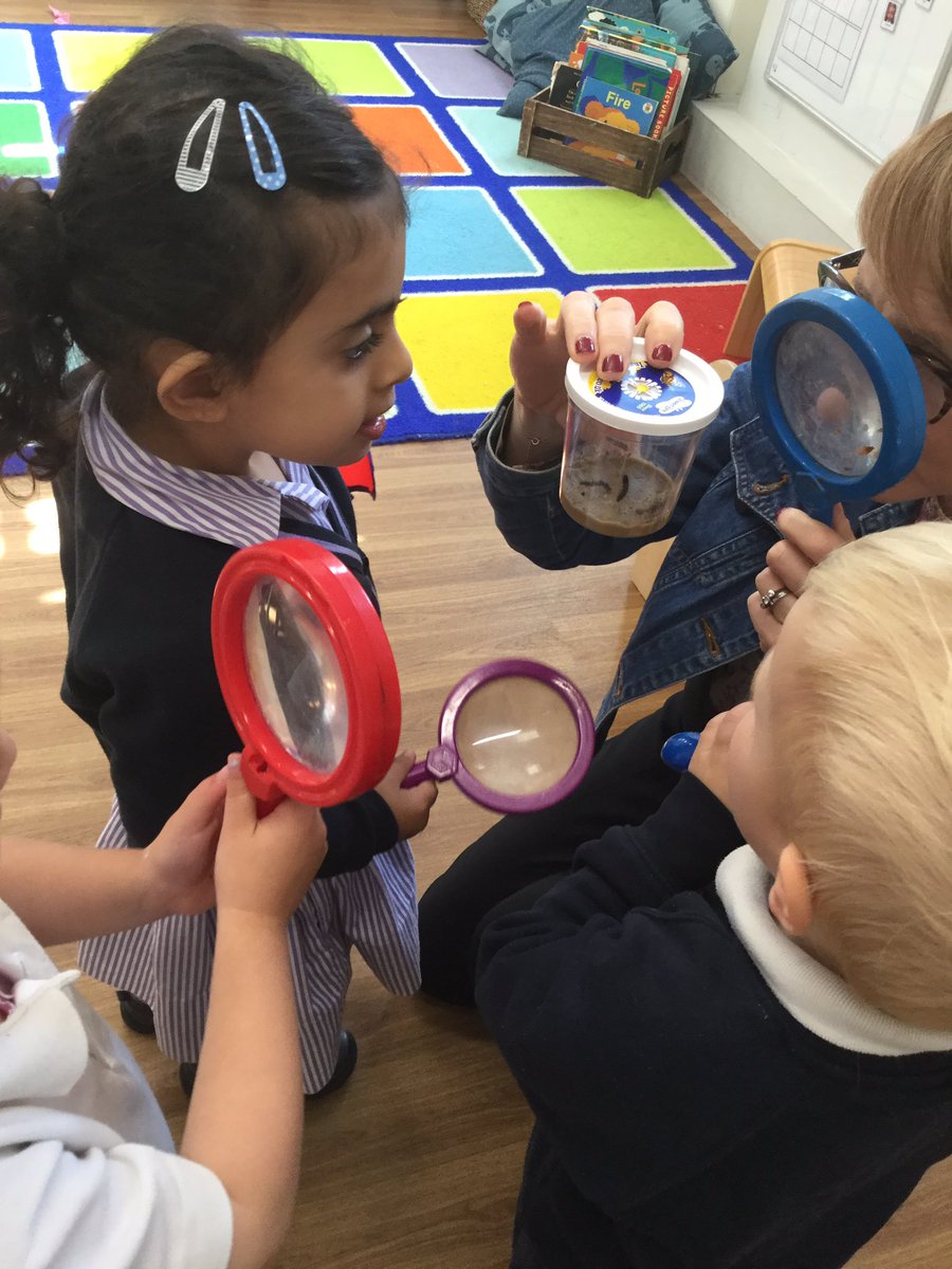 RuspiniHouseRMS's tweet photo. The start of our butterfly journey!Our caterpillars have started wriggling around, the children have been making great observations about them!”They’re getting longer” “That one is moving!””We don’t touch them!”Were excited to see the next step in the life cycle!🐛🦋@RMSforGirls https://t.co/AWhy8qFieR