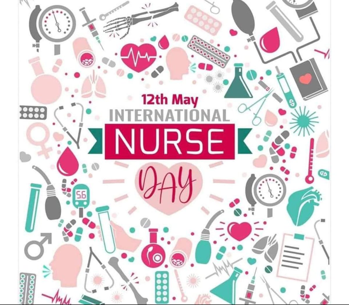 Bisoner's tweet photo. To all the nurses out there....thank you https://t.co/aIxlSEbpXR