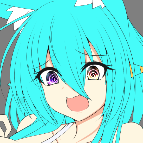 目の塗りって大事。 