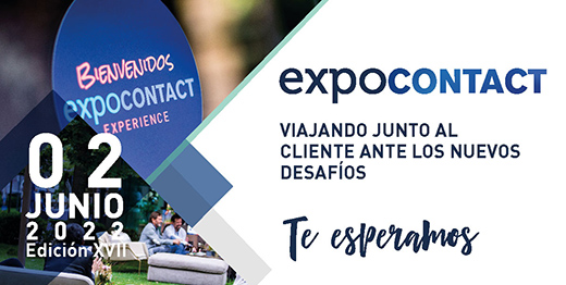 El próximo 2 de junio se celebra una nueva edición de #ExpoContact, congreso de referencia en el sector de la #Experienciadelcliente organizado por @gkonecta. Reserva tu plaza desde aquí: expocontact.net