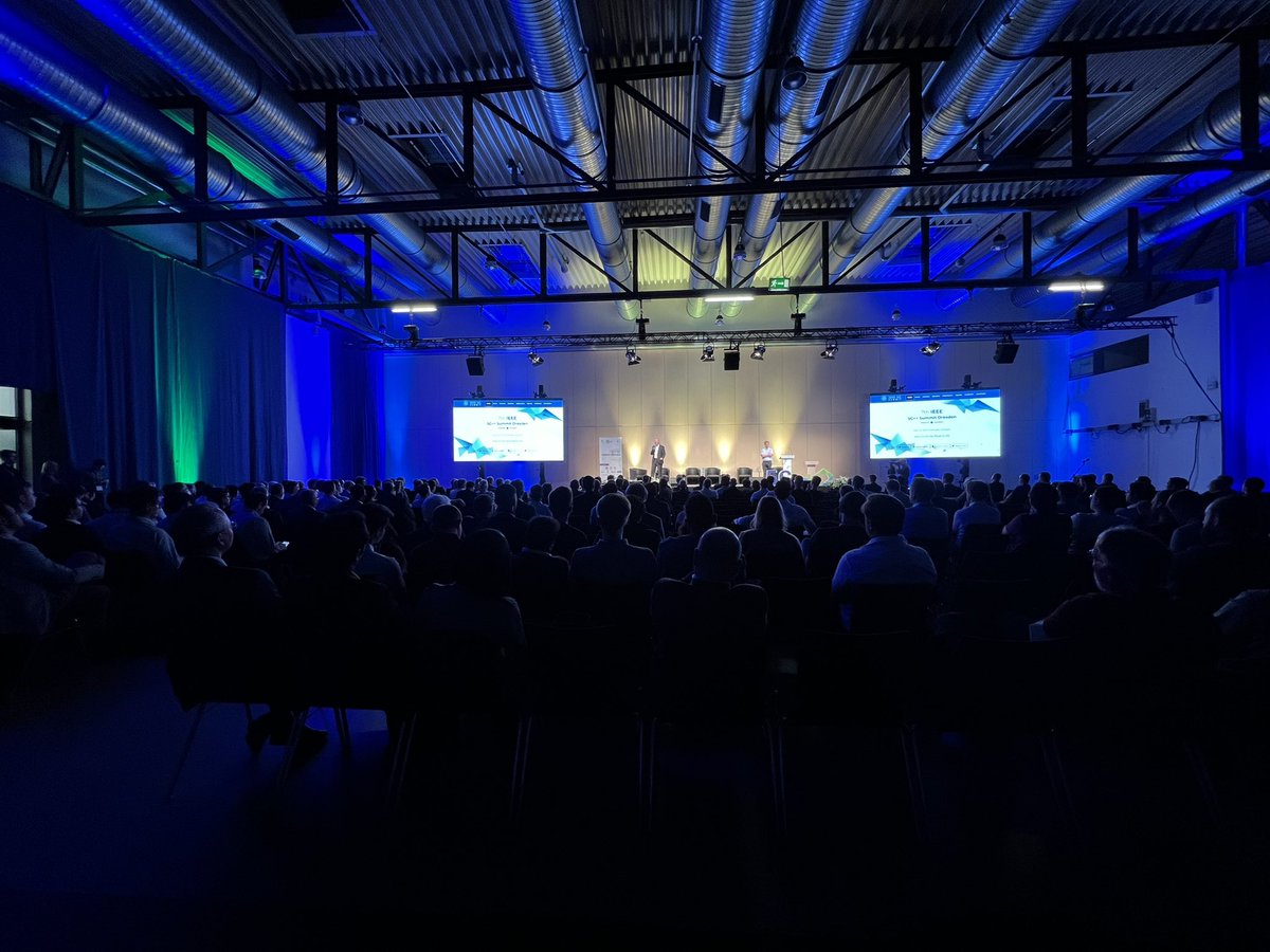 TactileInternet's tweet photo. The @IEEEorg 5G ++ Summit just started. Thank you for the inspiring welcome session @frankfitzek and Gerhard Fettweis @VodafoneChair! #dcf22 #5gsummit https://t.co/OTHEp1Cmay