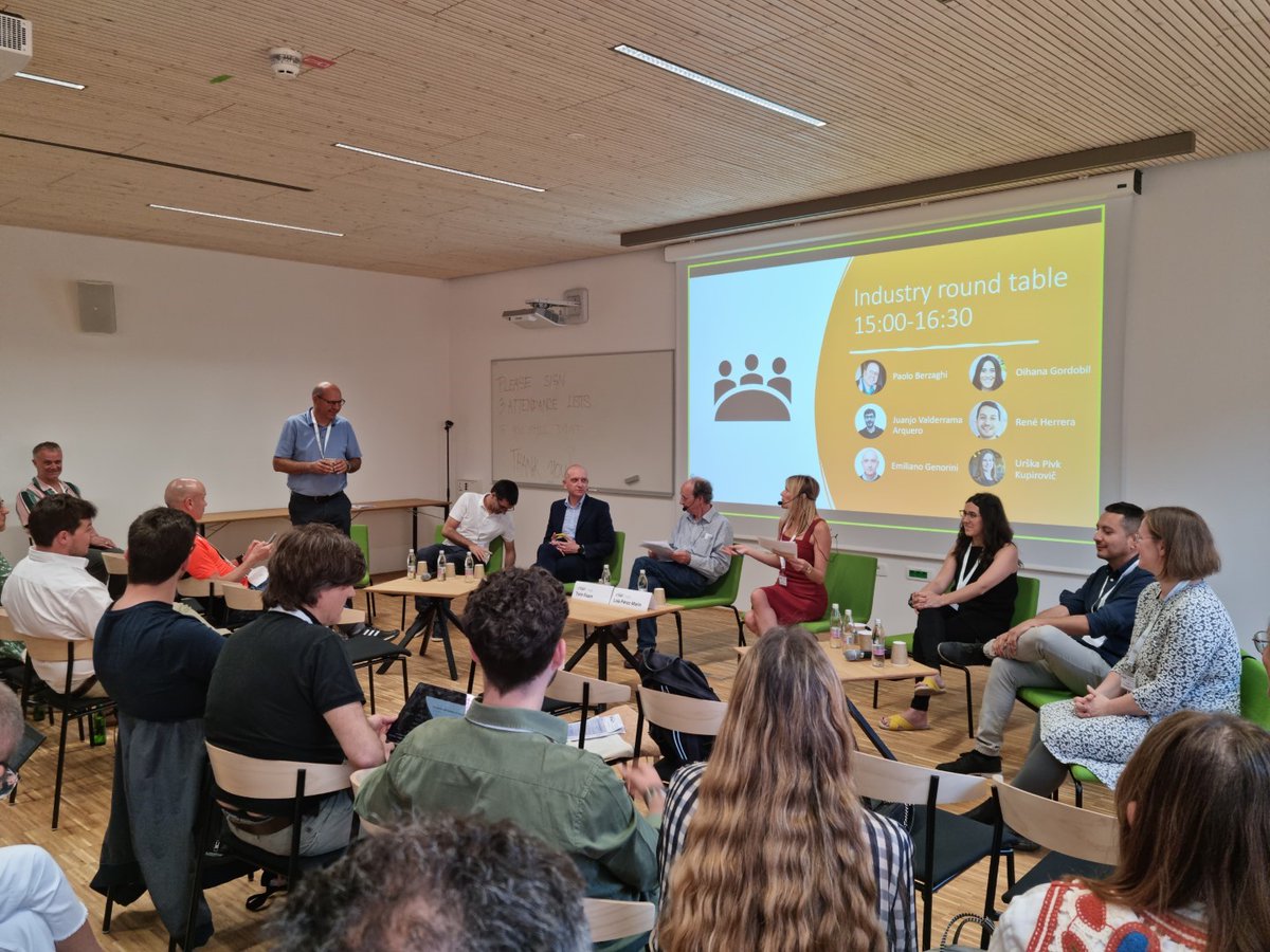InnoRenewCoE's tweet photo. 🌈 Day 2 of the @sensorFINT First International Conference was a success! After a long day filled with presentations, a poster session and an industry roundtable, participants gathered for dinner overlooking the sea. #Sensorfint #InnoRenew https://t.co/1ta8MYx564