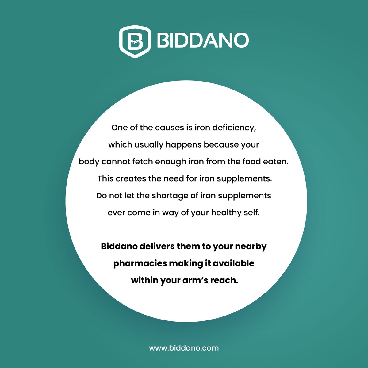 biddano's tweet photo. Let's make people aware of the symptoms. Biddano will help you save lives by delivering medicines right on time where you can reach them.

#anemia  #didyouknow #didyouknowfacts #irondeficiency #biddano https://t.co/S3ttxlFI8P