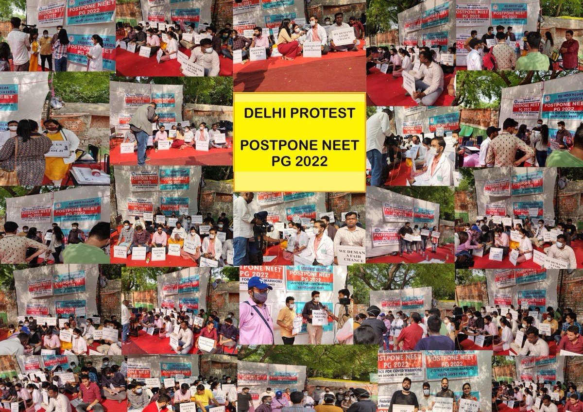 AravindEtukela's tweet photo. NEET PG 2022 10 आठवड्यांनी पुढे ढकलून आम्हाला न्याय हवा आहे
#POSTPONENEETPGBY10WEEKS 
#NEETPG2022 
@mansukhmandviya @MoHFW_INDIA @PMOIndia @narendramodi https://t.co/GI7EqfGx55
