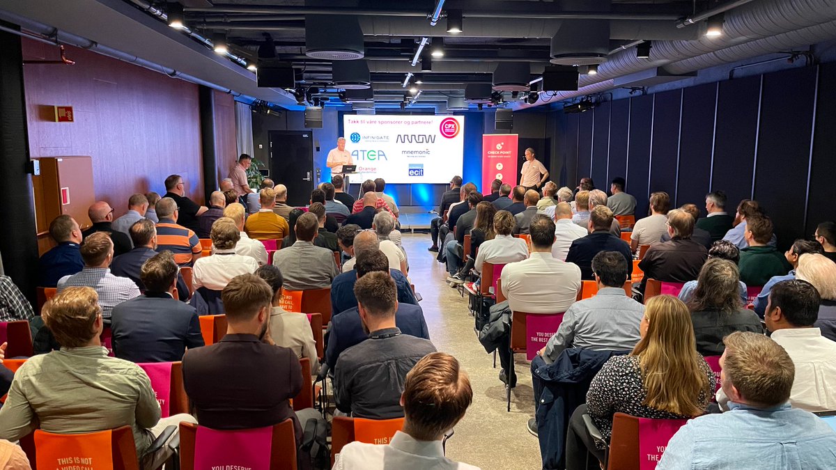 Thomas Tømmernes (@ttmmernes) on Twitter photo God stemning og stinn brakke på <a href="/CheckPointSW/">Check Point Software</a> #CPX i #Oslo
<a href="/AteaNorge/">Atea Norge</a> er selvfølgelig mannssterke tilstede med Sikkerhetseksperter fra Hele norge 👍
<a href="/ByeNseth/">Mats Bye Tønseth</a>
@EASkjold
<a href="/Brage_R/">Brage Roalkvam</a>
<a href="/iveman7/">Are Aune</a>
<a href="/tomlilleand/">Tom A L Andersen</a>
<a href="/ABrudevoll/">André Brudevoll</a>
<a href="/RobertDuedahl/">Robert Duedahl</a>
@jan_ivar
<a href="/AudunRisberg/">Audun Risberg</a>
<a href="/VegardKjer/">Vegard</a> God stemning og stinn brakke på <a href="/CheckPointSW/">Check Point Software</a> #CPX i #Oslo
<a href="/AteaNorge/">Atea Norge</a> er selvfølgelig mannssterke tilstede med Sikkerhetseksperter fra Hele norge 👍
<a href="/ByeNseth/">Mats Bye Tønseth</a>
@EASkjold
<a href="/Brage_R/">Brage Roalkvam</a>
<a href="/iveman7/">Are Aune</a>
<a href="/tomlilleand/">Tom A L Andersen</a>
<a href="/ABrudevoll/">André Brudevoll</a>
<a href="/RobertDuedahl/">Robert Duedahl</a>
@jan_ivar
<a href="/AudunRisberg/">Audun Risberg</a>
<a href="/VegardKjer/">Vegard</a>