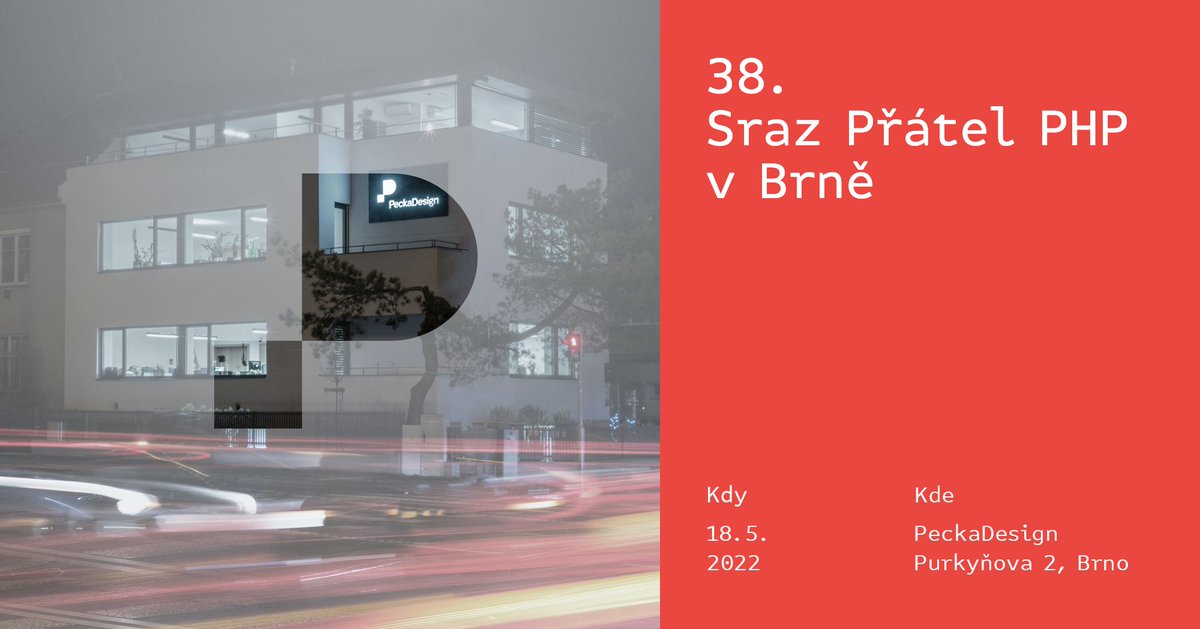 18. května v 18 hodin se koná 38. sraz #pehapkari! Těšit se můžete na přednášku Vojty Buby, která se bude točit okolo read-modelu a na následnou inspirativní diskuzi. 👉bit.ly/38-pehapkari👈 #php #pehapkaribrno #srazphp