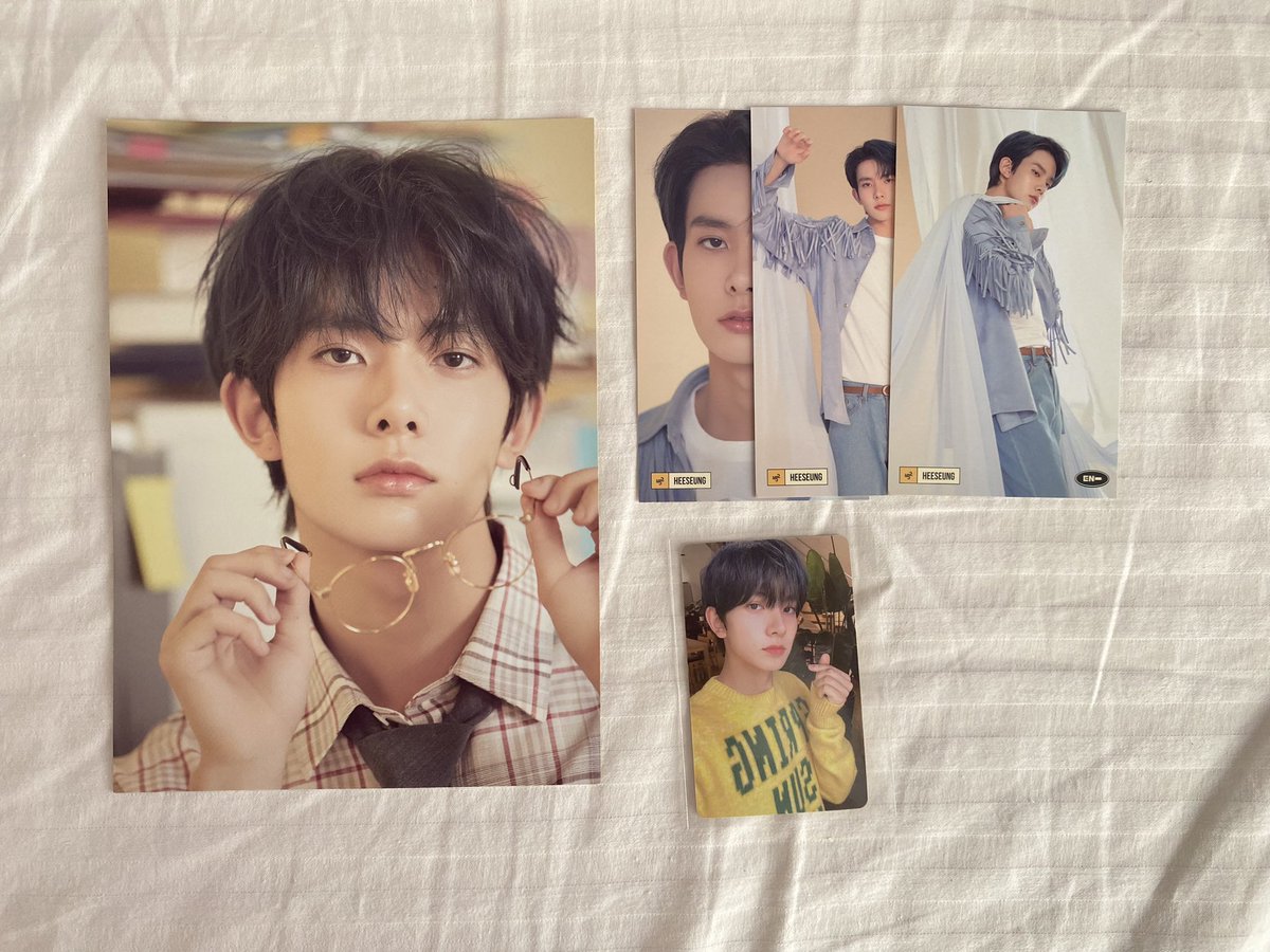 KosmoPH's tweet photo. wts lfb ph

Enhypen Seasons Greetings 2022 Member sets

Price: PHP ₱250+ LSF each

— onhand &amp; ready to ship
— all item in good condi
— 1 slot per member

✅JW
✅HS
✅SH
✅JY
✅JK
✅SN
✅NK

t. enha engene jungwon sunoo niki heeseung jay jake sunghoon https://t.co/dphL9m0LGx