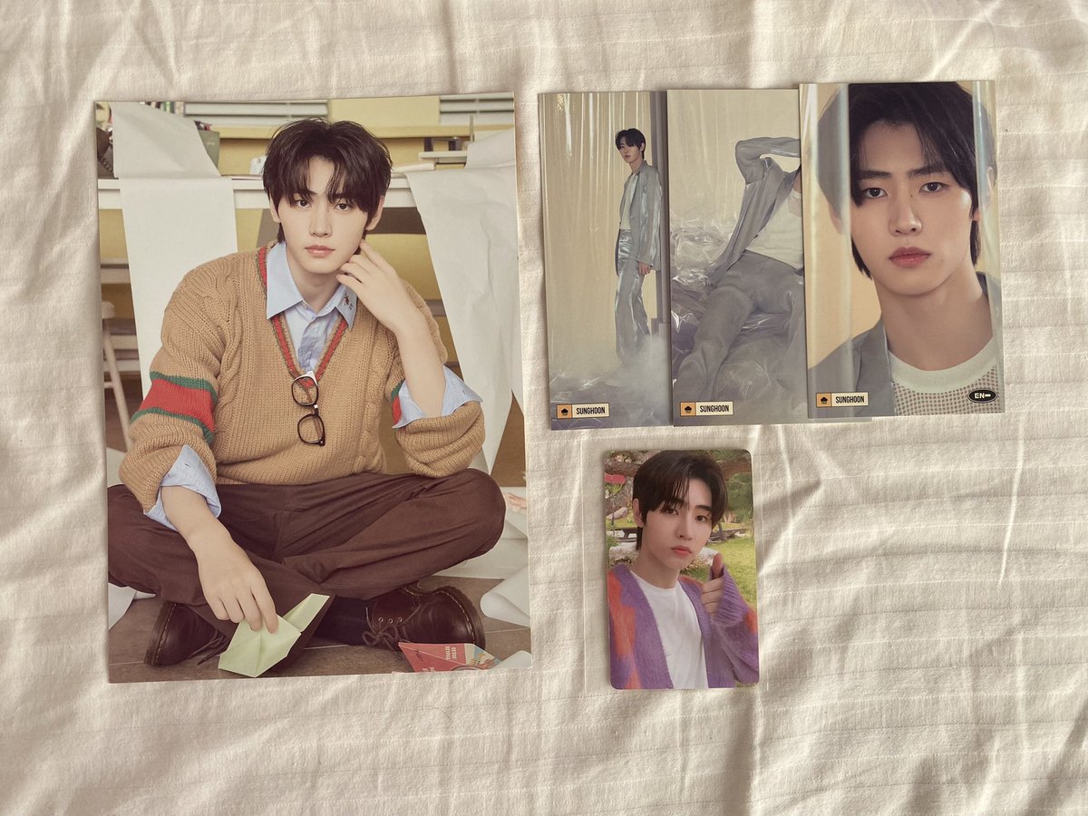 KosmoPH's tweet photo. wts lfb ph

Enhypen Seasons Greetings 2022 Member sets

Price: PHP ₱250+ LSF each

— onhand &amp; ready to ship
— all item in good condi
— 1 slot per member

✅JW
✅HS
✅SH
✅JY
✅JK
✅SN
✅NK

t. enha engene jungwon sunoo niki heeseung jay jake sunghoon https://t.co/dphL9m0LGx