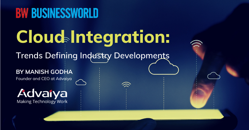Advaiyasolns's tweet photo. Find out how #CloudIntegration solutions have opened up whole new possibilities for #enterprises looking to integrate different systems as @GodhaManish  Founder and CEO at @Advaiyasolns  shares his views in @BWBusinessworld

Read now @ https://t.co/zEhxhFoZYI https://t.co/W8eV5lOWWJ