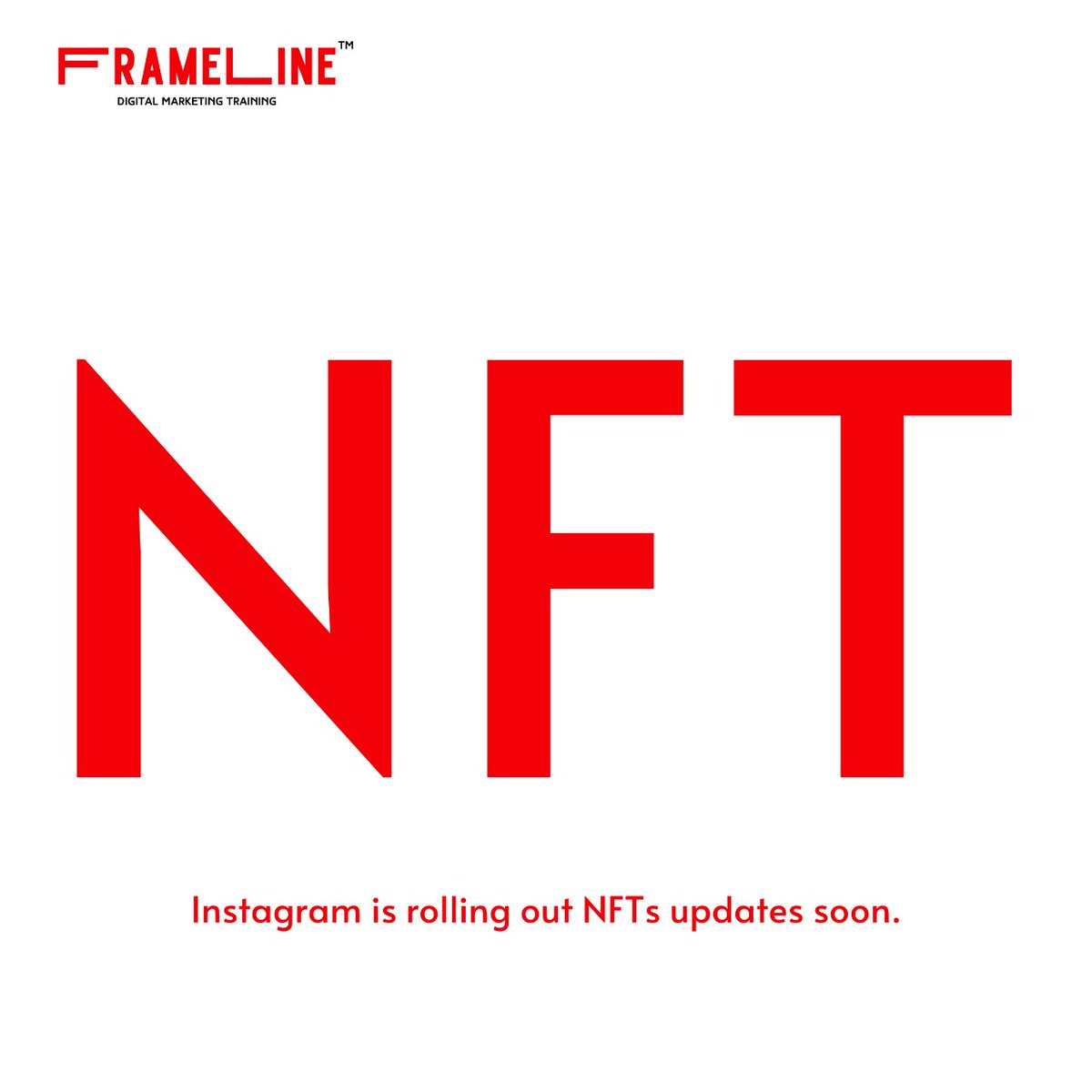 framelineco's tweet photo. @instagram will roll out NFTs features this week. #Digitalmarketingtrends https://t.co/VaI90ej6rz