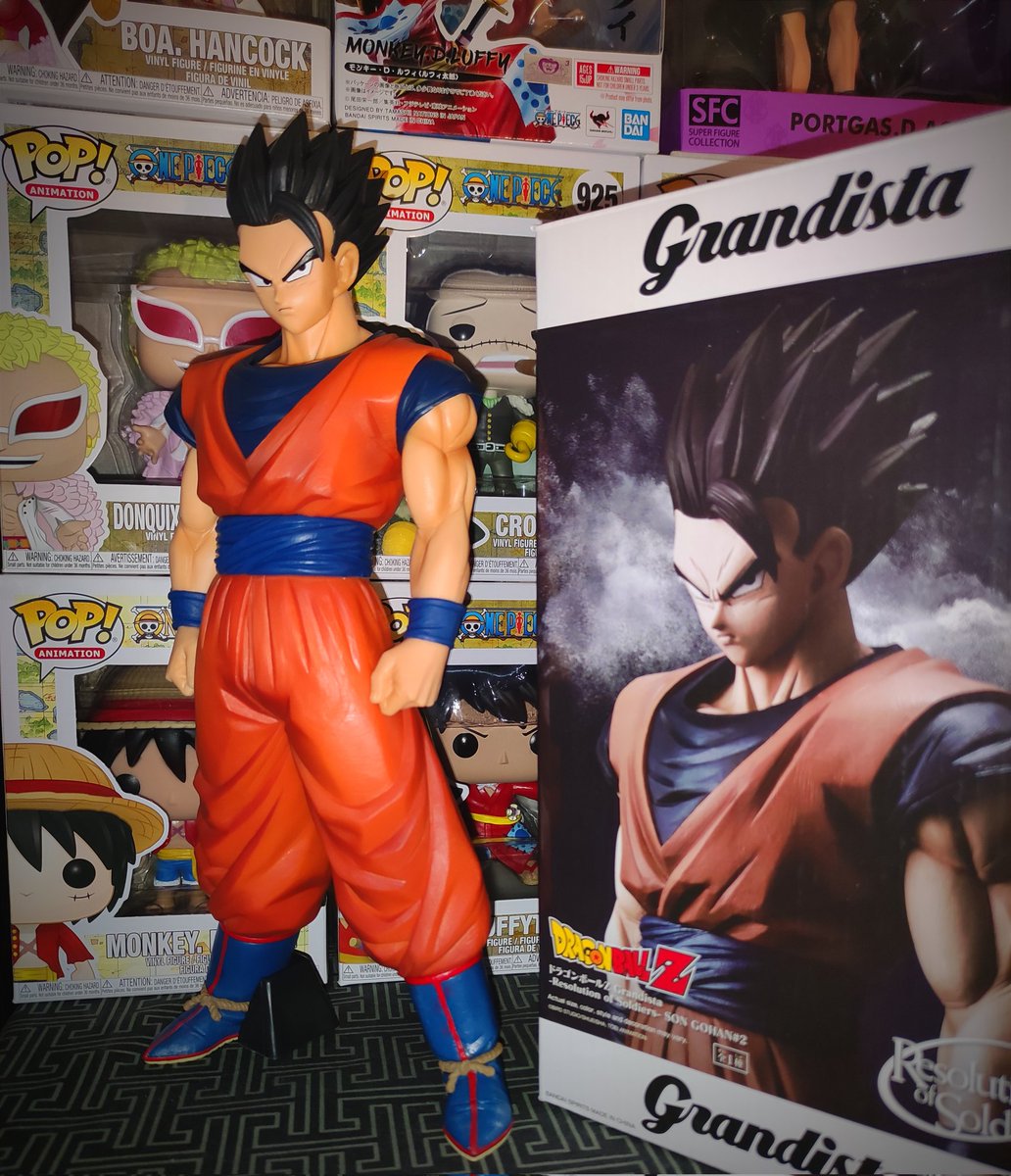 behnack_family's tweet photo. Oi les Nakama 🏴☠️
Arrivage du dernier bébé, acheté ce
Mois-ci !
Ma 2ème Figurine de Gohan dans ma
#collection 🥂
Gohan en version Ultime Arc Buu ❤️🔥
Tout est dans le regard Morray 👀
#Gohan #GohanUltime #Grandista
#GohanUltimate #DBZ #DragonBallZ
En attendant le 25 Mai 📚📚📚 https://t.co/k6DqQlLTdz